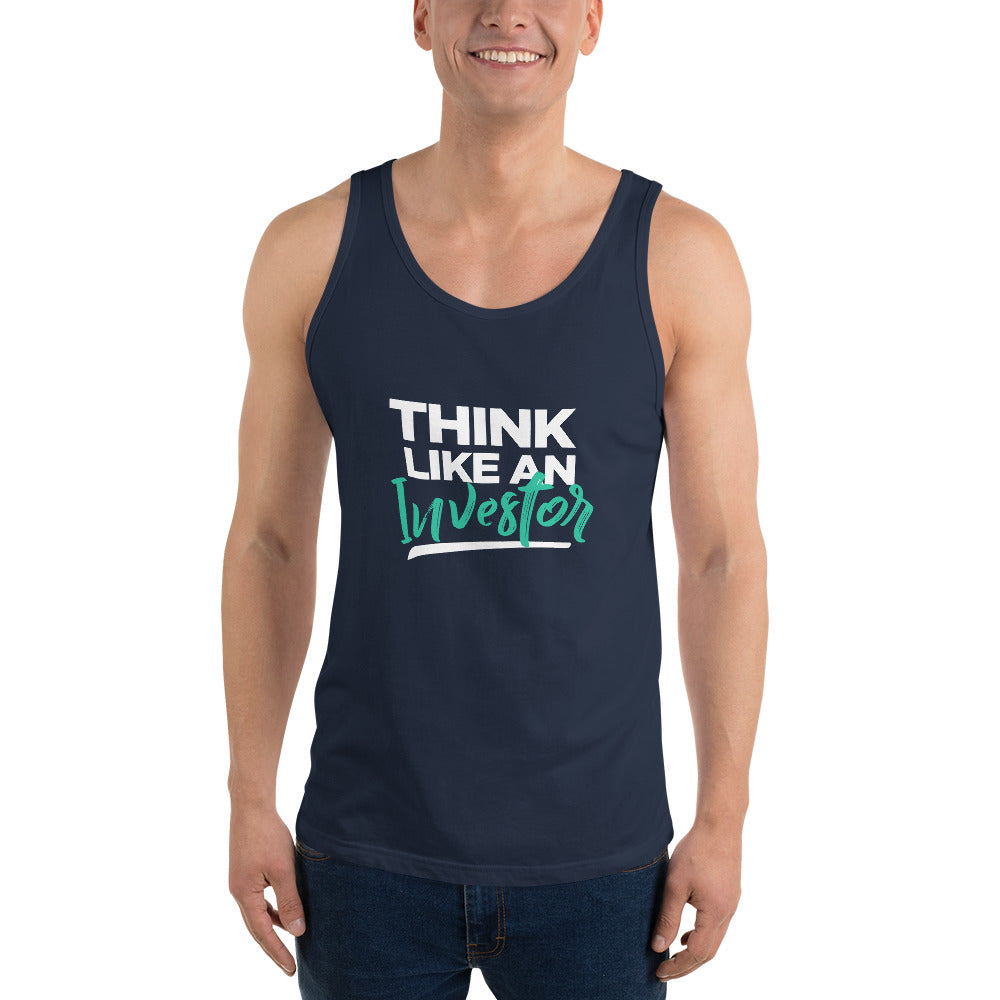 Think Like An Investor (Unisex Tank Top) - E2 Express