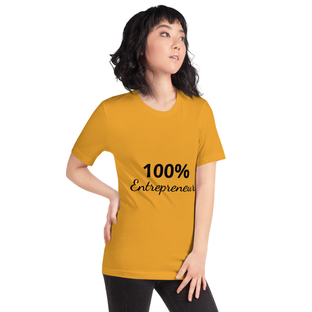 100% Entrepreneur (Unisex T-Shirt) - E2 Express