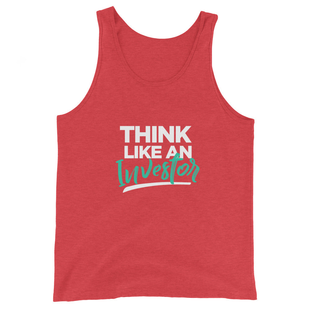 Think Like An Investor (Unisex Tank Top) - E2 Express
