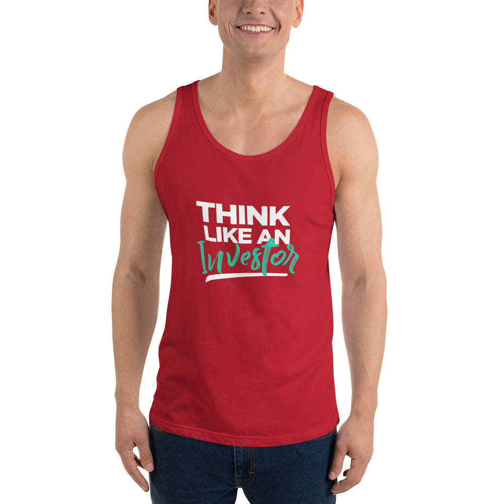 Think Like An Investor (Unisex Tank Top) - E2 Express