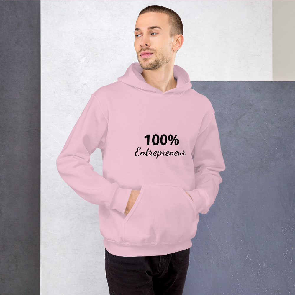 100% Entrepreneur (Unisex Hoodie) - E2 Express