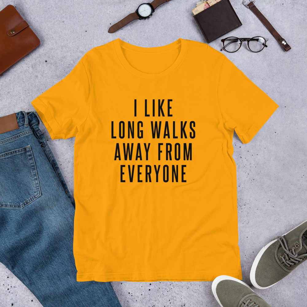 Long Walk Away From Everyone (Unisex T-Shirt) - E2 Express