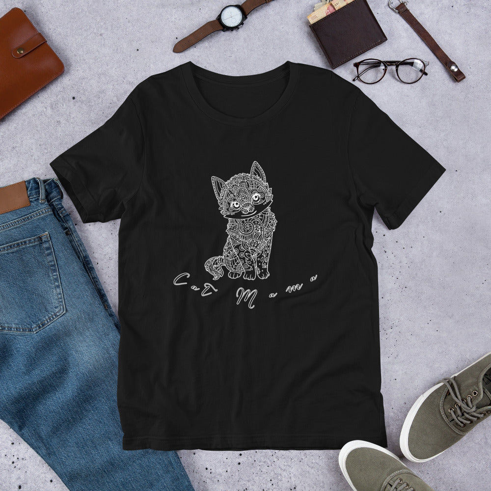 Cat Mama Short-Sleeve Unisex T-Shirt
