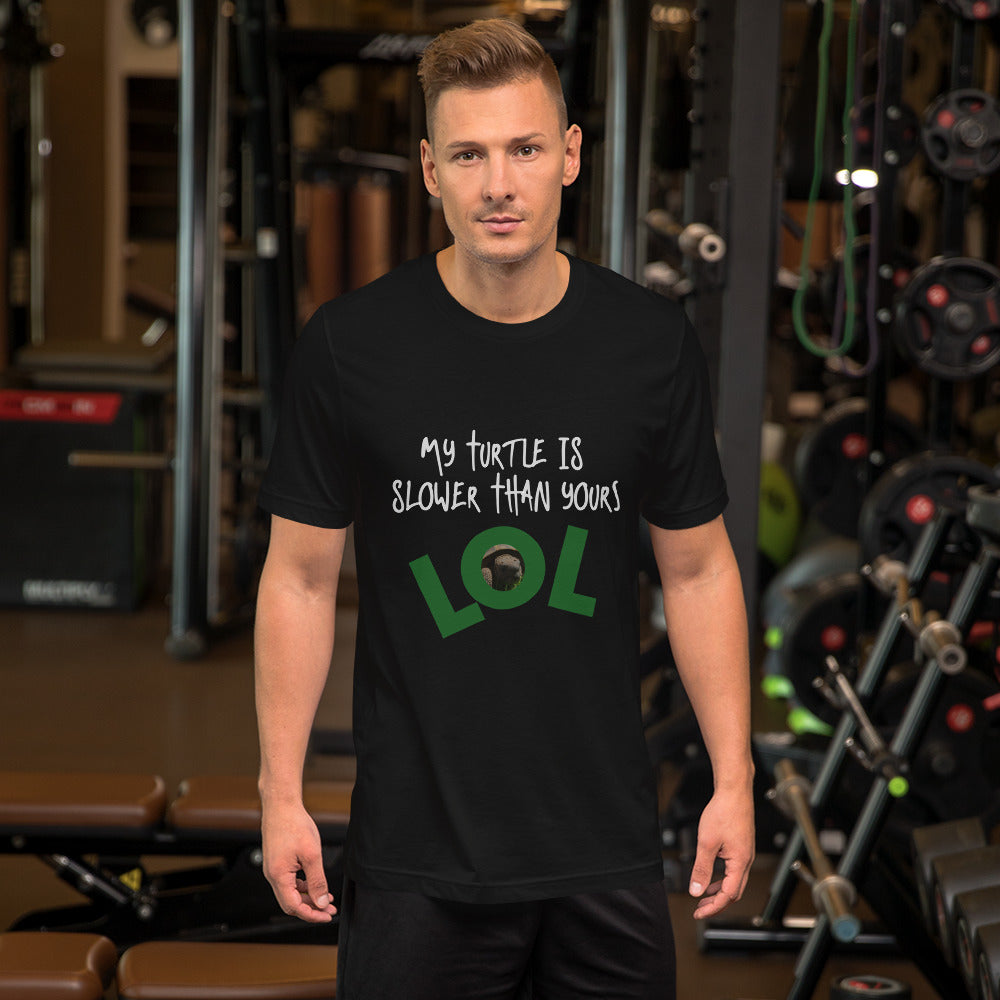 Funny Sarcastic Shirt, Pet Turtle Lovers, Cute Short-Sleeve Unisex T-Shirt