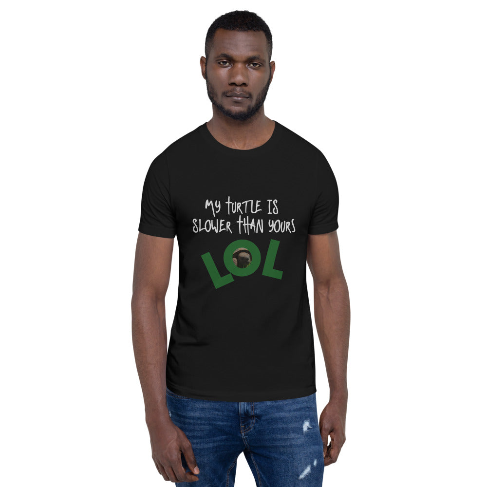 Funny Sarcastic Shirt, Pet Turtle Lovers, Cute Short-Sleeve Unisex T-Shirt