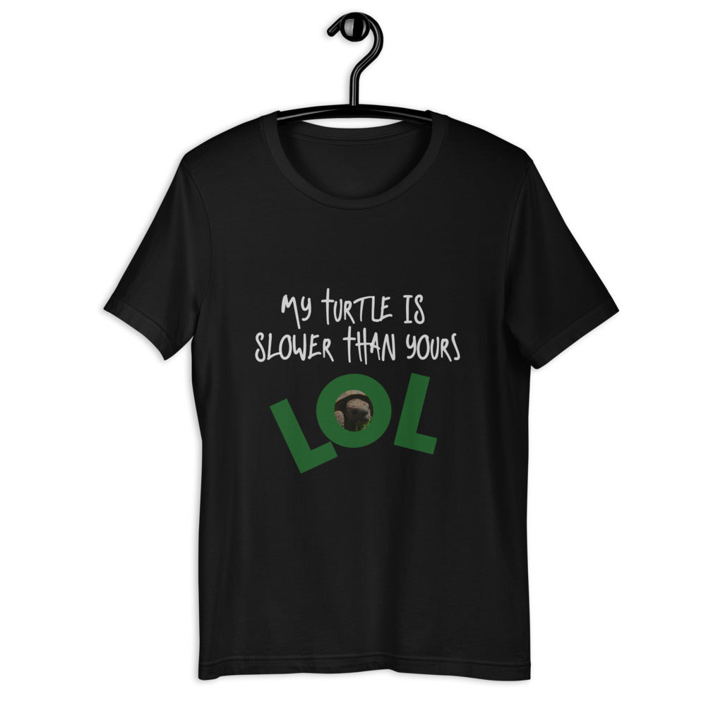 Funny Sarcastic Shirt, Pet Turtle Lovers, Cute Short-Sleeve Unisex T-Shirt
