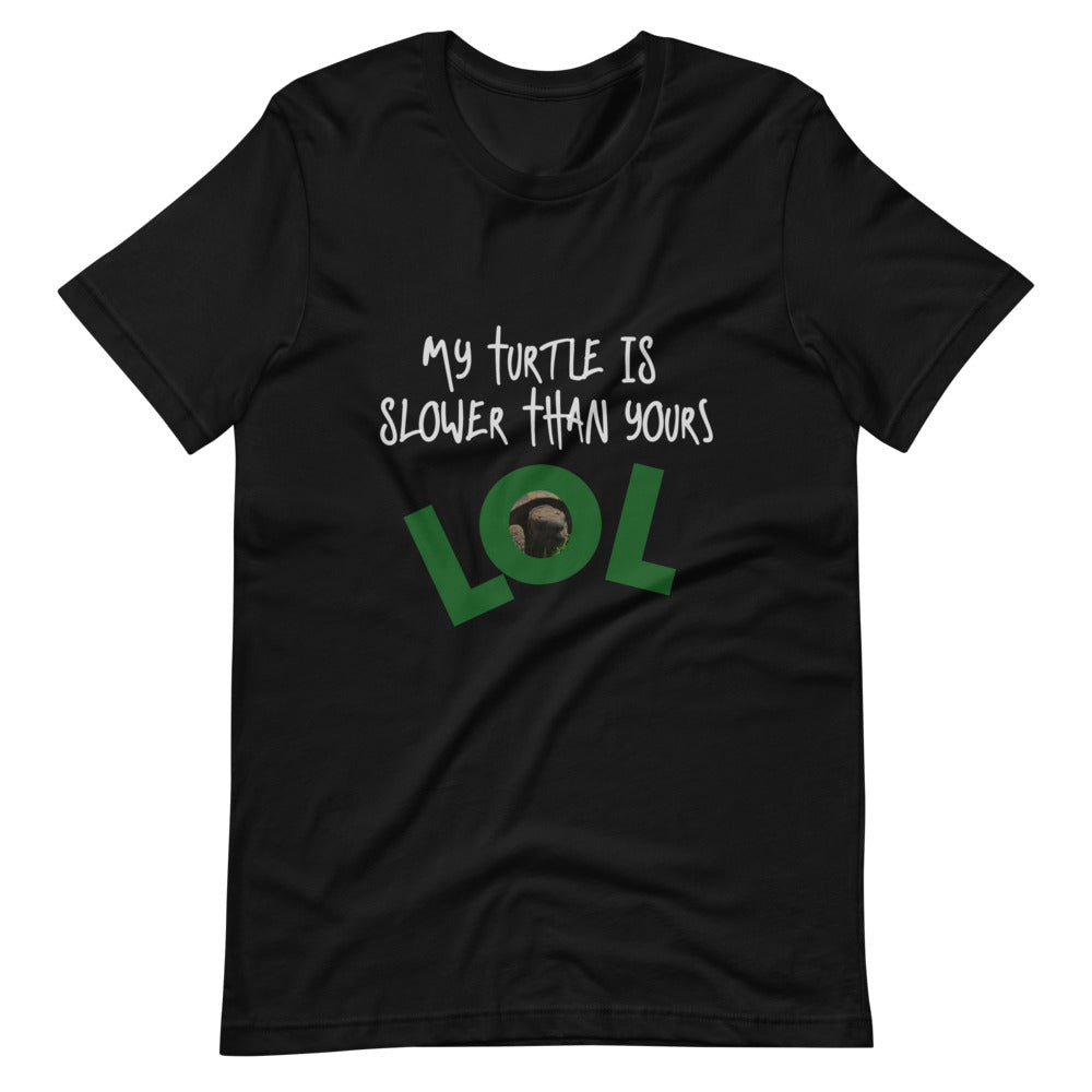 Funny Sarcastic Shirt, Pet Turtle Lovers, Cute Short-Sleeve Unisex T-Shirt