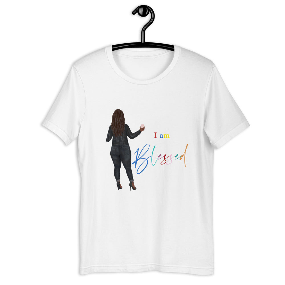Blessed, Blessed Mama shirt, Christian shirts Short-Sleeve Unisex T-Shirt