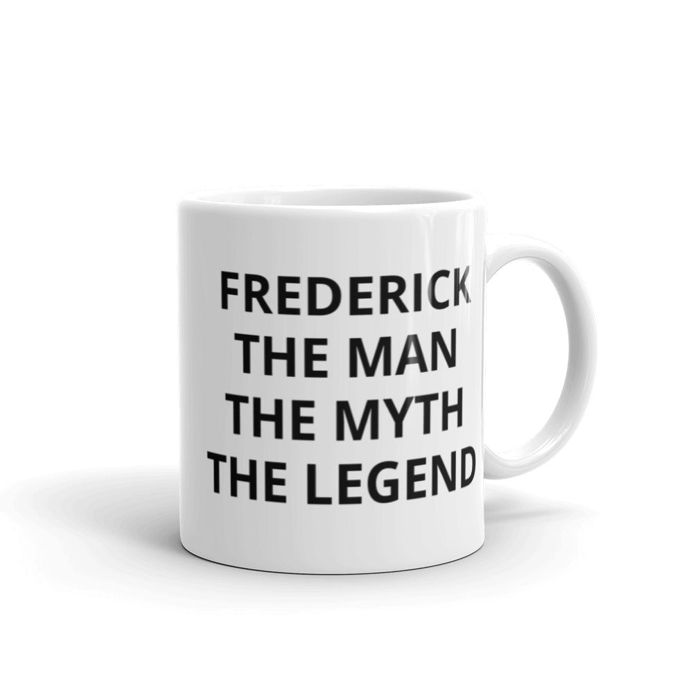 Personalized Gift For Him Mug, The Man The Myth The Legend
