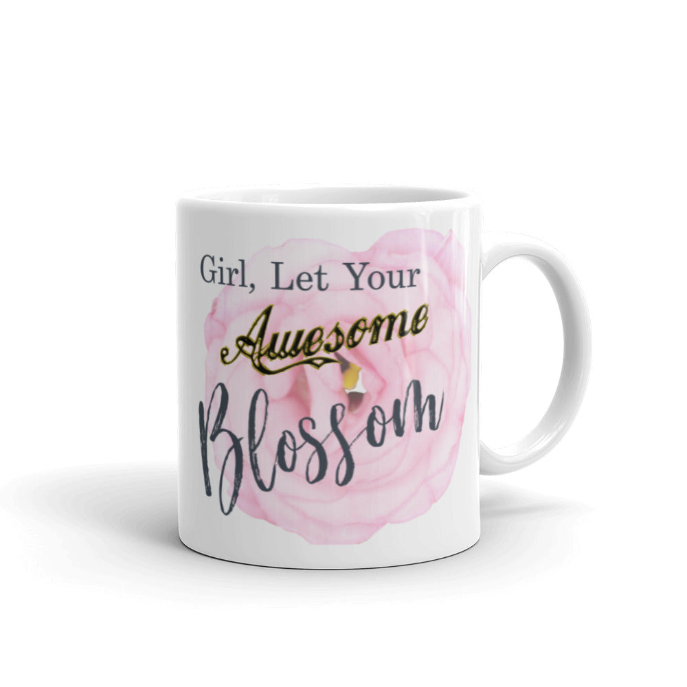 Bestfriend Gift For Her Birthday Gift Girl Let You Awesome Blossom Mug