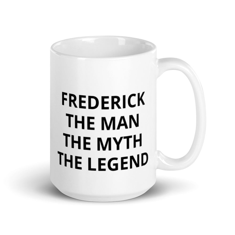 Personalized Gift For Him Mug, The Man The Myth The Legend