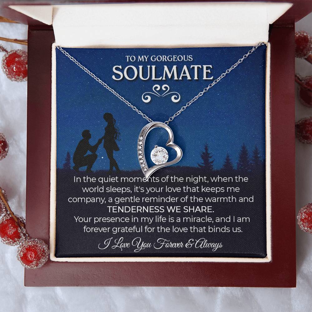 Soulmate - In The Quiet Moments of The Night - Forever Love Necklace