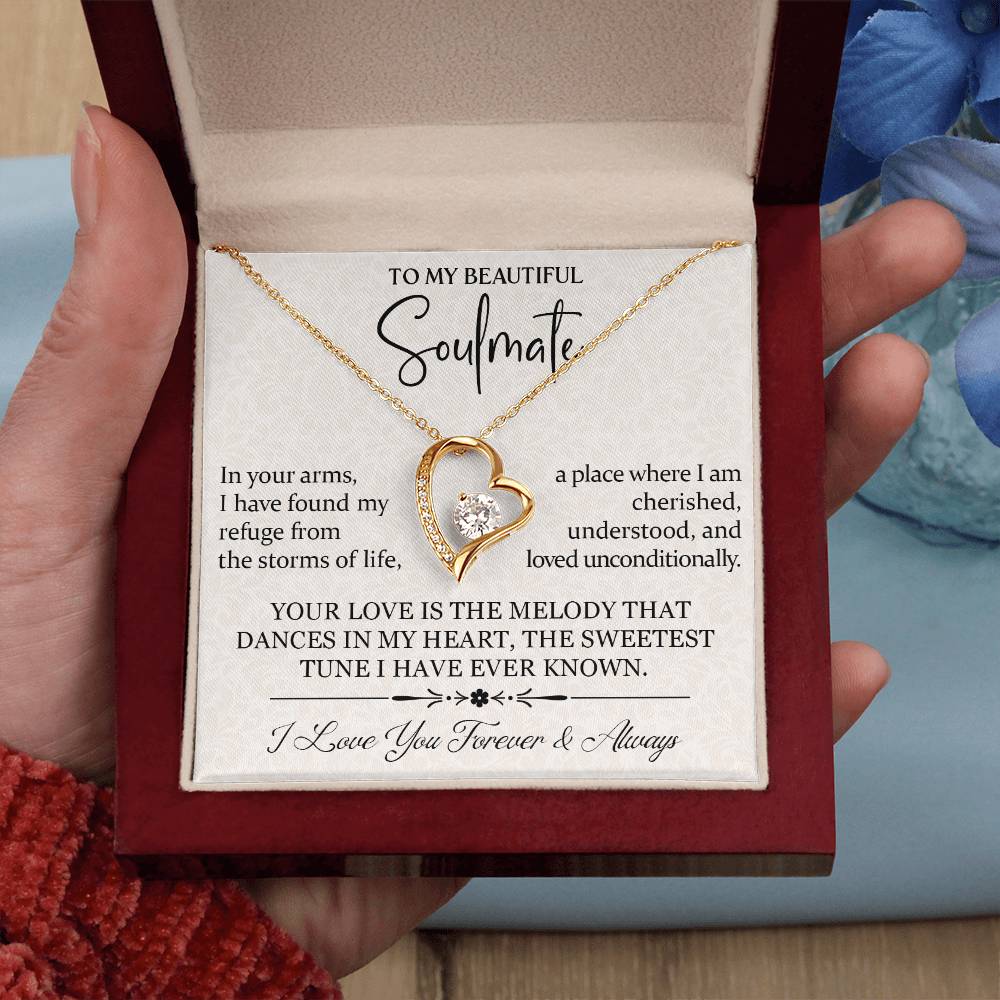 Soulmate - Your Love Is The Melody - Forever Love Necklace