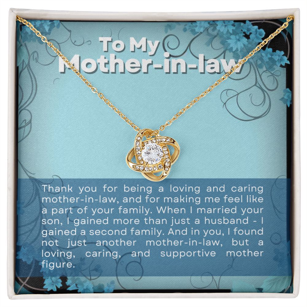 To My Mother In Law Supportive Mother Figure Love Knot