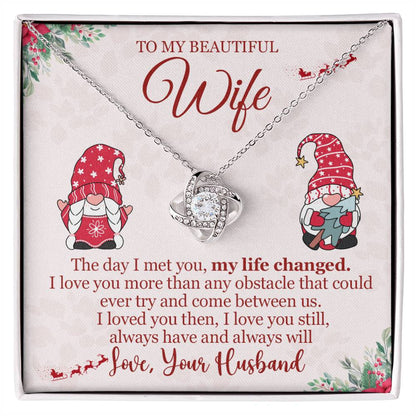 To My Wife - The Day I Met You - Love Knot