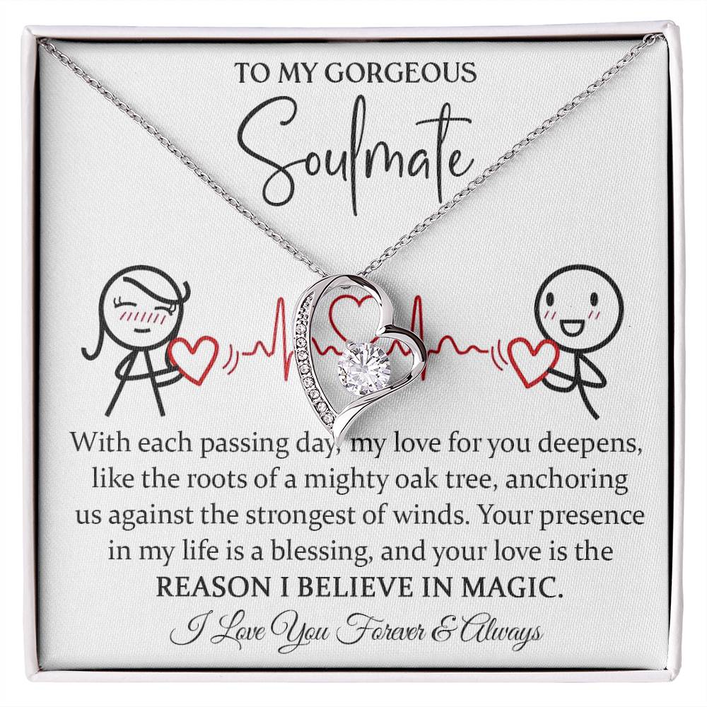 Soulmate - With Each Passing Day - Forever Love Necklace