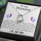 To My Mommy To Hear Your Sweet Words Love Baby Bump Forever Love Necklace