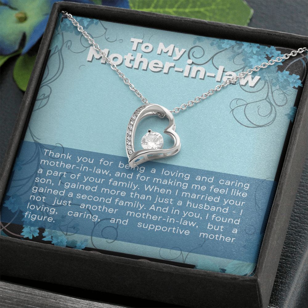 To My Mother In Law Supportive Mother Figure Forever Love Necklace