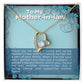 To My Mother In Law Supportive Mother Figure Forever Love Necklace
