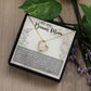 To My Bonus Mom The Coolest Stepmom Forever Love Necklace