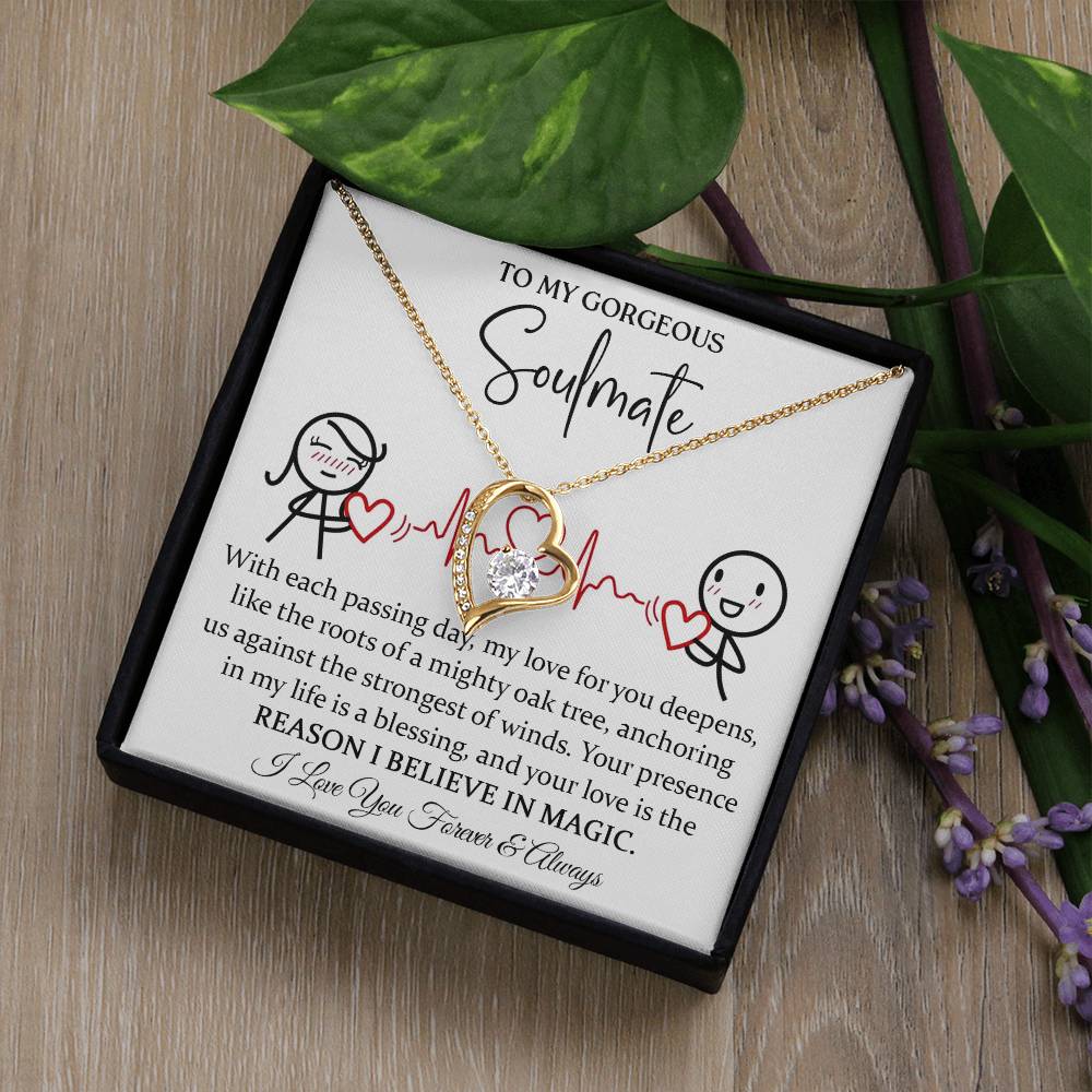 Soulmate - With Each Passing Day - Forever Love Necklace