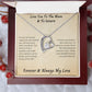Love You To The Moon And To Saturn 007 Forever Love Necklace