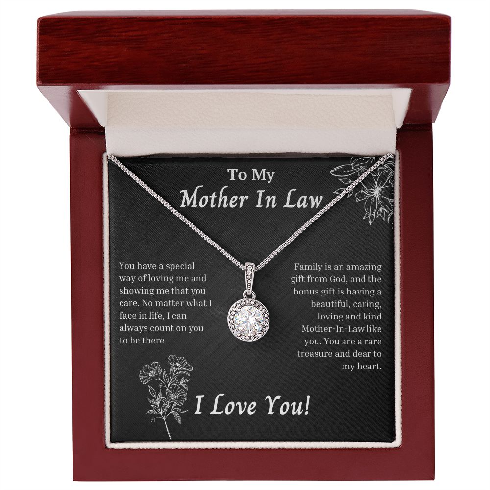 Mother In law - You Have A Special Way of Loving Me - I Love You - Eternal Hope Necklace