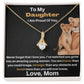 Daughter Gift - From Mom - Braver Stronger - Alluring Beauty