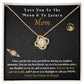 Mom - Love You To The Moon And To Saturn Love Knot