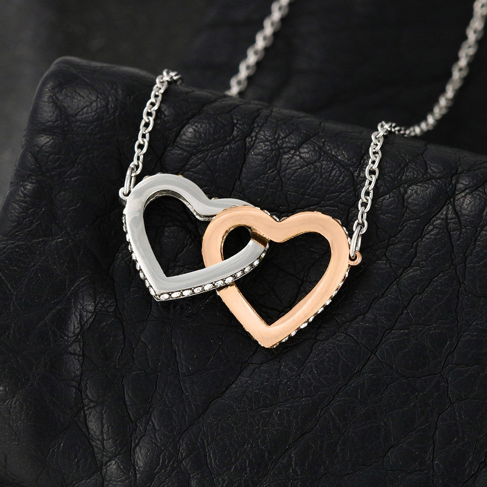 Daughter From Mom - Never Forget That I Love You - Interlocking Heart