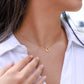 Love You To The Moon And To Saturn 004 Delicate Heart Necklace