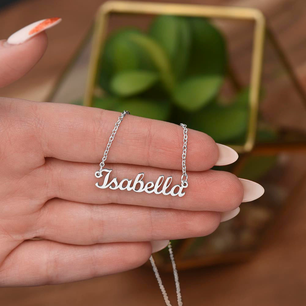 Soulmate - You Are My Dream Come True wht Personalized Name Necklace