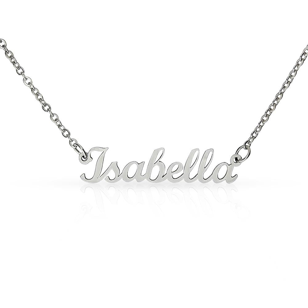 Personalized Name Necklace - Great Birthday Gift For Someone Special