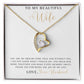 Wife - You Are My Dream Come True - Forever Love Necklace