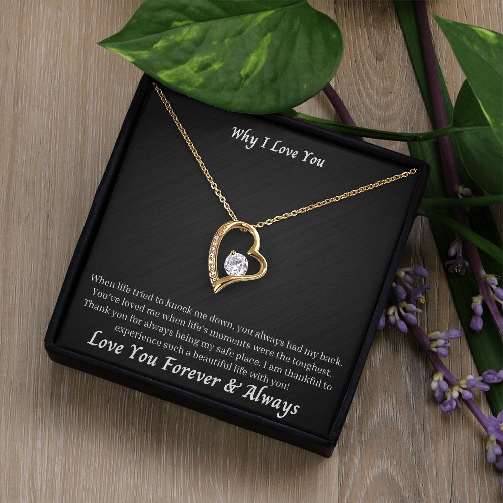 Why I Love You 009 Forever Love Necklace