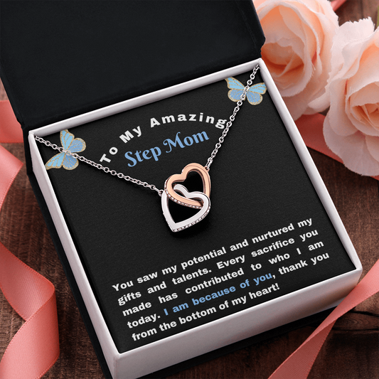 Step Mom Gift, Best Bonus Mom Necklace