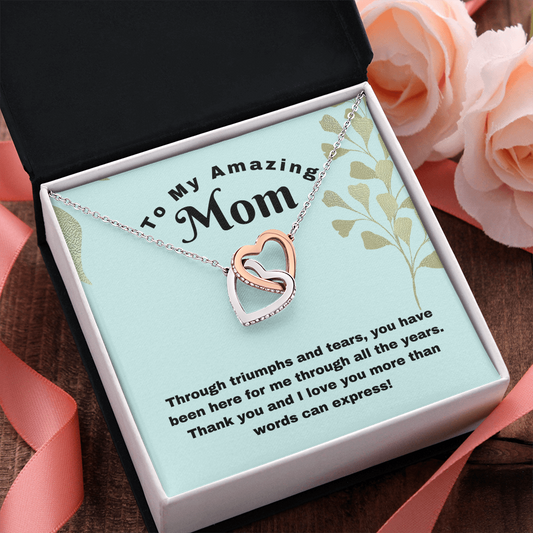 Sentimental Mom Gift, Mom Necklace, Mom Birthday, Mother's Day