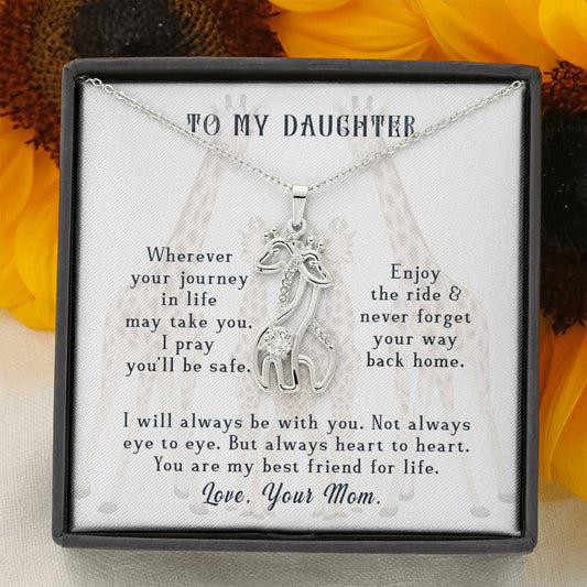 Gift For Daughter From Mom, Daughter Mother Necklace, Daughter Gift From Mom, To My Daughter, Daughters Birthday, Unique, Grown Up Daughter
