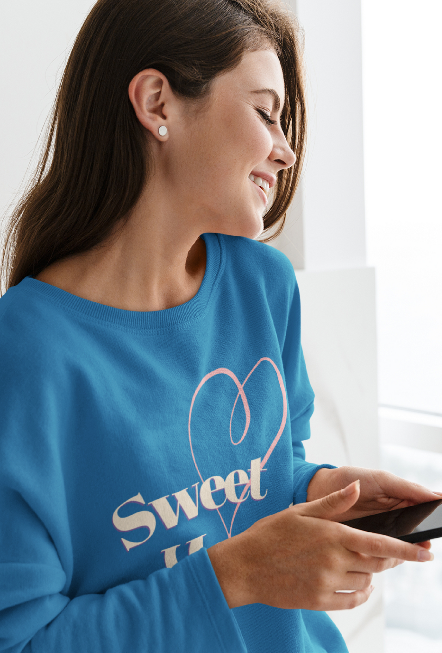 Best Seller Bestfriend Shirt Sweetheart Sweater Inspirational Positive Quote Shirt For Women