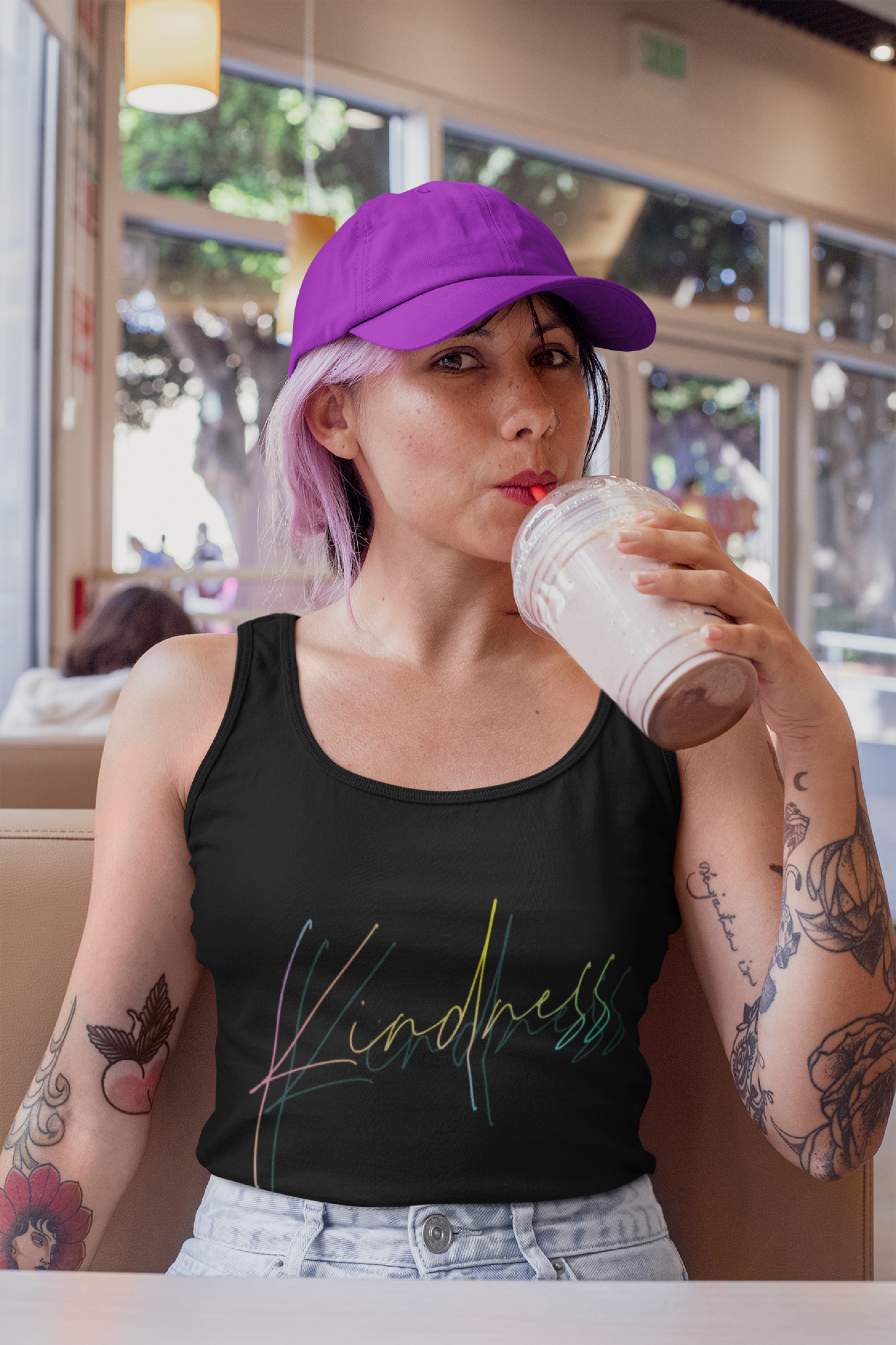 Kindness Tank, Kindness Inspirational Tank, Positive Quote Shirt For Women, Tank That Warm The Heart