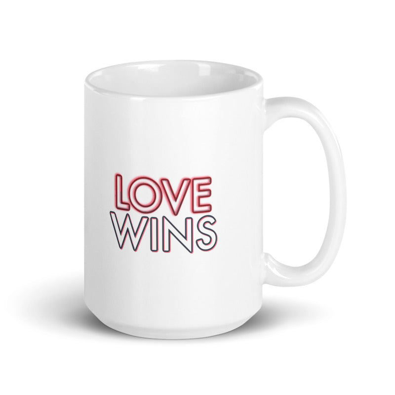 Love Wins Mug, Love Mug That Warms The Heart