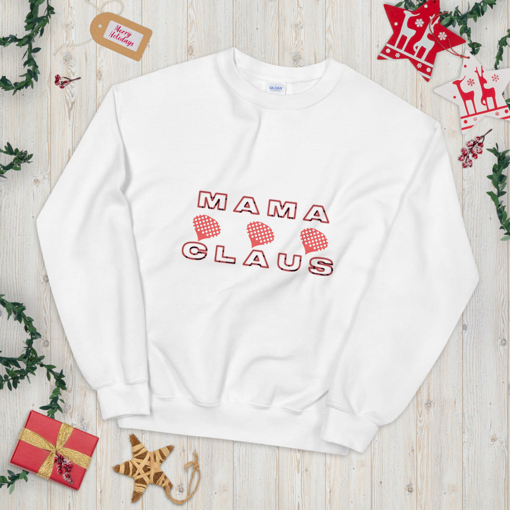 Mama Claus Sweatshirt, Mama Claus Christmas Sweater, Funny Mom Sweater, Christmas Sweater For Mom, Mom Life, Funny Holiday Sweater, Great Gift For Mom, Christmas Sweatshirt For Mom