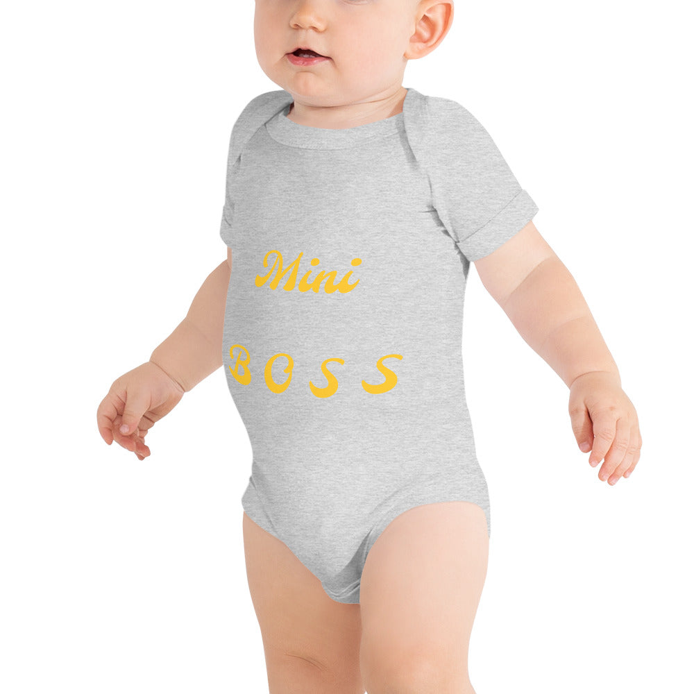 Mini BOSS Baby Bodysuit - E2 Express