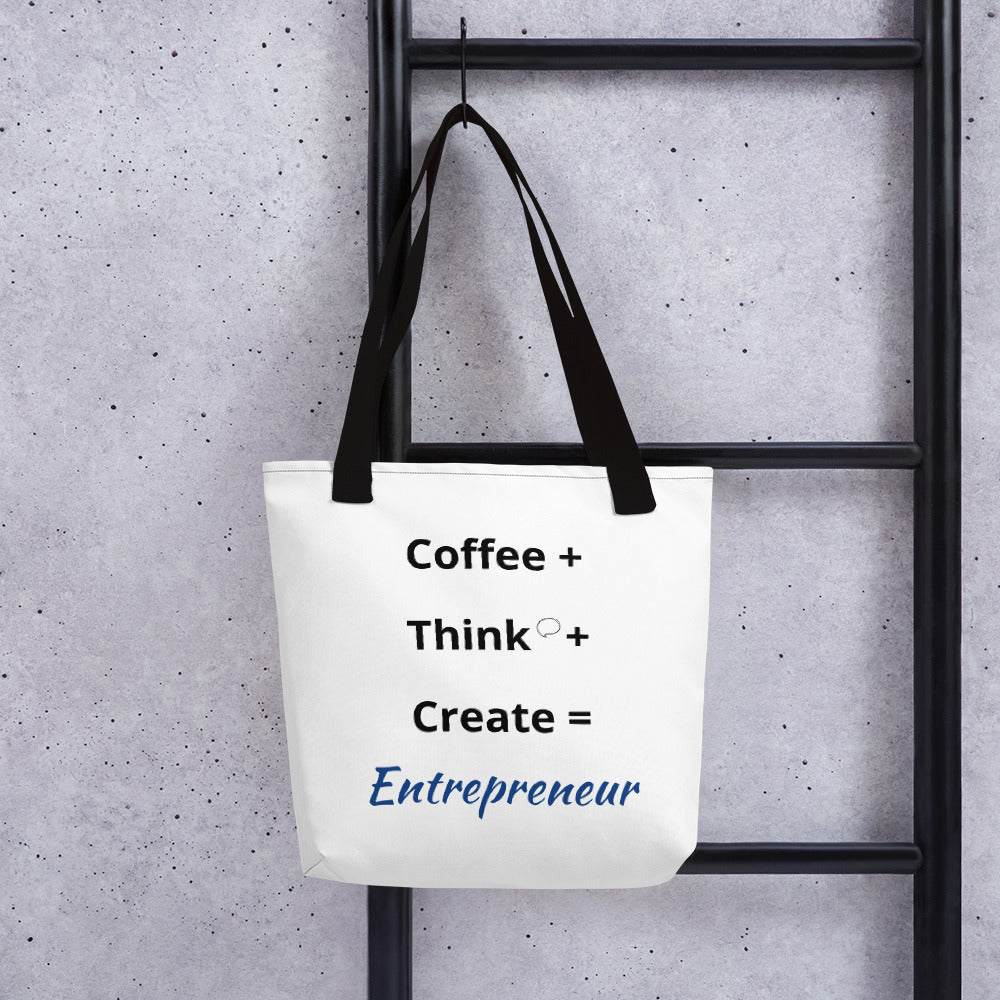 Coffee Think Create (Tote Bag) - E2 Express