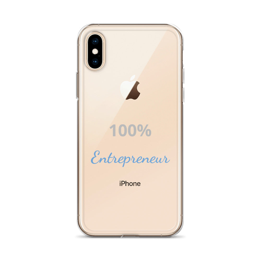 100% Entrepreneur iPhone X Case - E2 Express