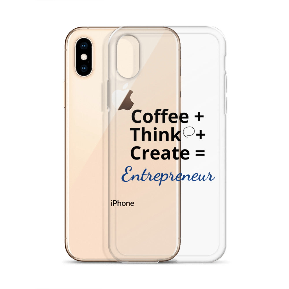 Coffee Think Create iPhone Case - E2 Express
