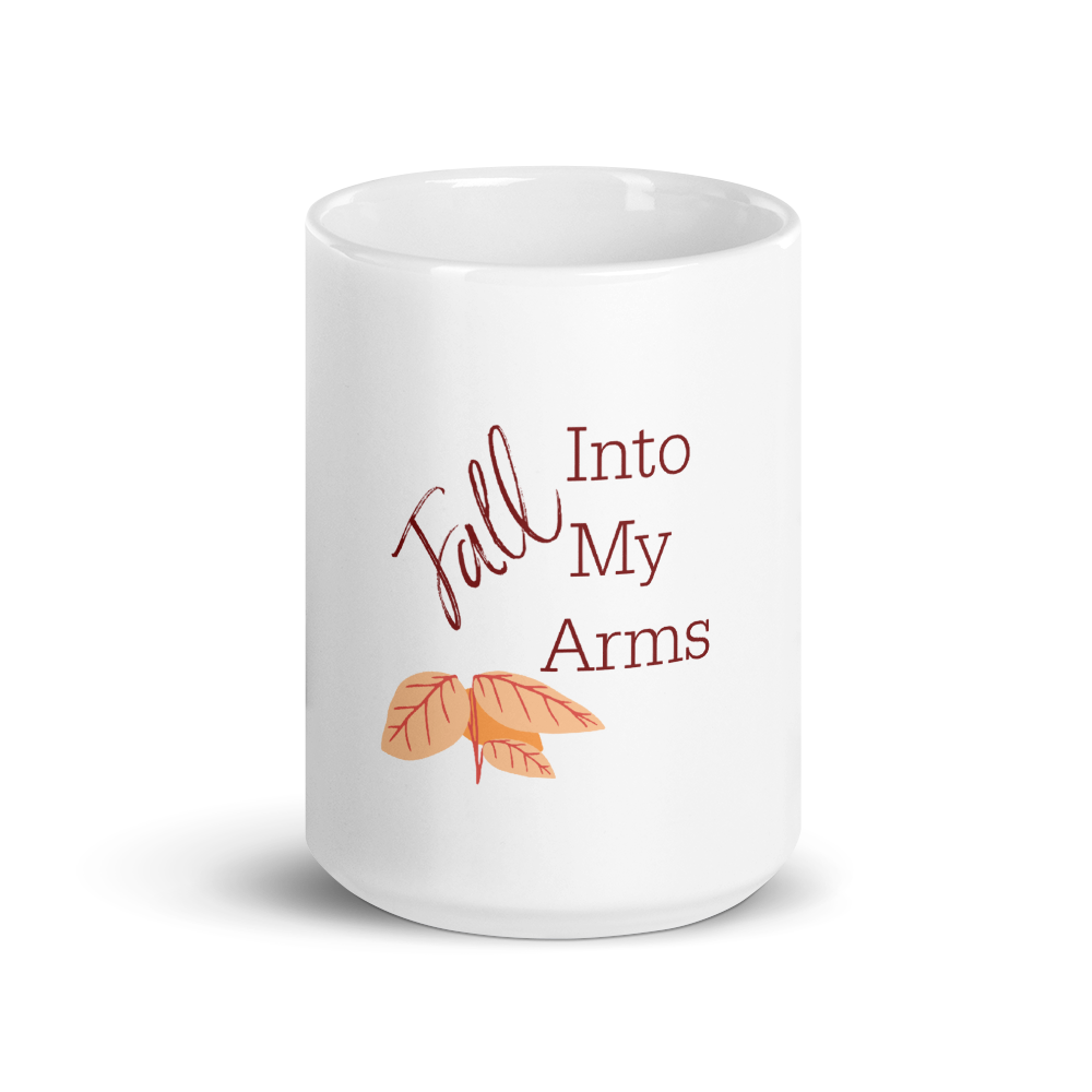 Fall Into My Arms Glossy Mug
