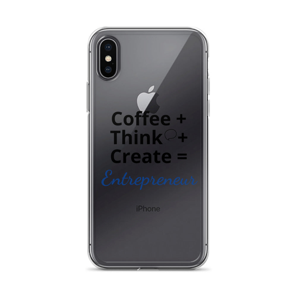 Coffee Think Create iPhone Case - E2 Express