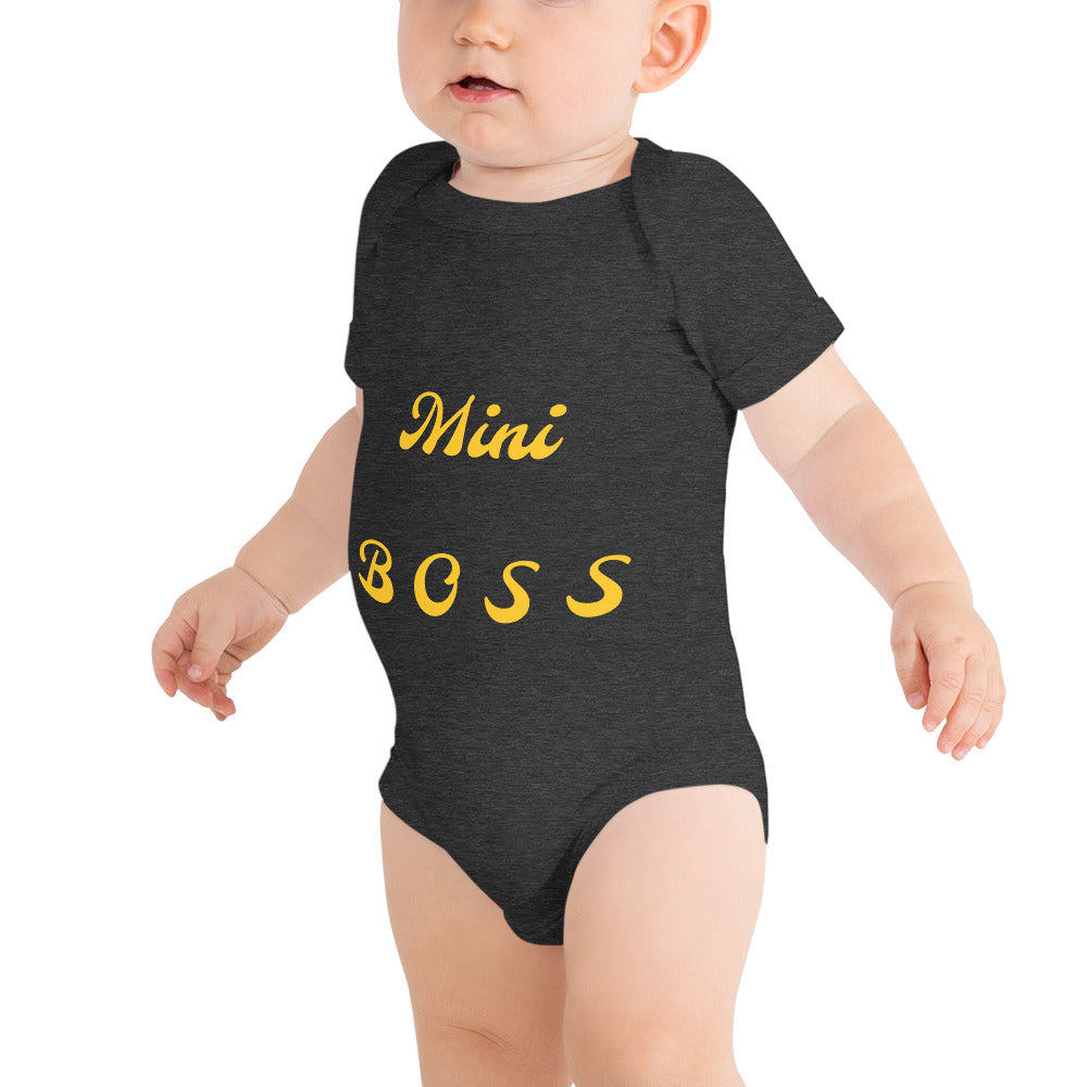 Mini BOSS Baby Bodysuit - E2 Express