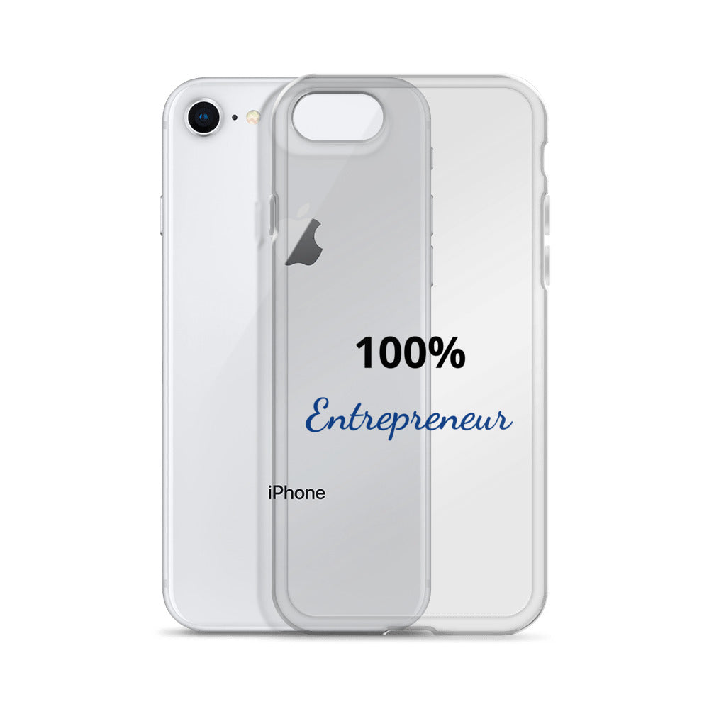 100% Entrepreneur iPhone Case - E2 Express